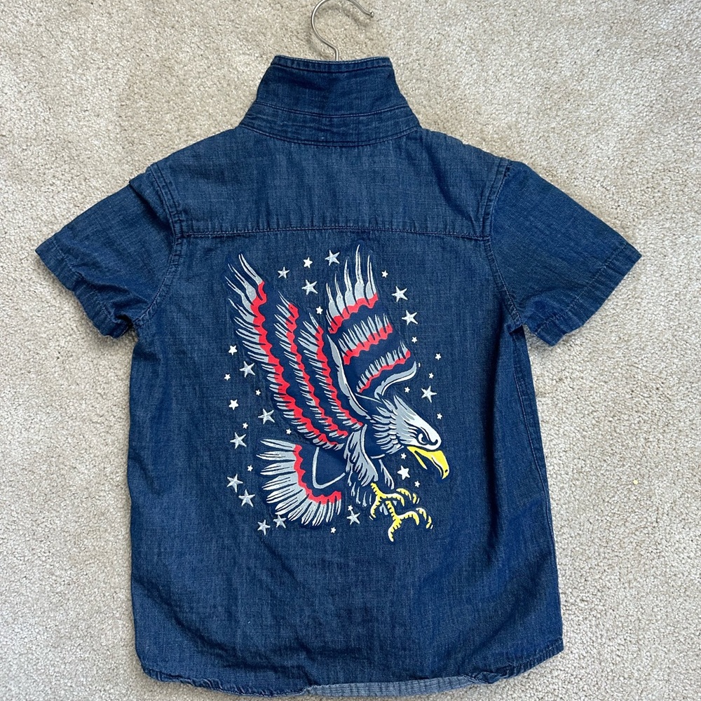 Toddler Jean button down